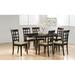 Red Barrel Studio® Mahpiya Extendable Dining Set Wood/Upholstered in Brown | 30 H in | Wayfair 39CACA6CB4A74E31908490E35F44913A