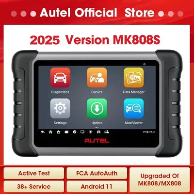 Autel MaxiCOM MK808S OBD2 Scanner Automotivo Car Diagnostic Tool OBD 2 Scanner Active Test Code