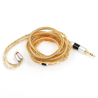 Tripowin Zonie 16 Core Silver Plated Cable SPC Earphone Cable QDC MMCX 2 PIN FOR KZ ZS10 PRO C16 C12
