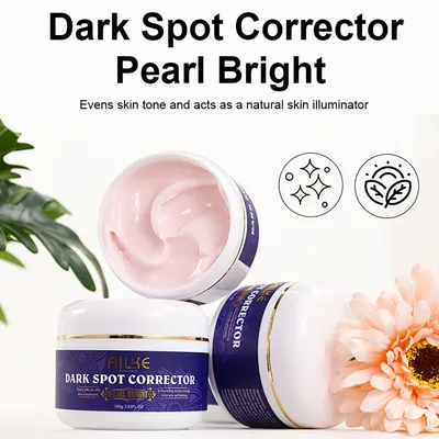 AILKE Double Glutathione Dark Spots Remover Face Cream, For Armpit, Elbows, Legs, White Spots, Age Spots, Sun Spots, Freckles