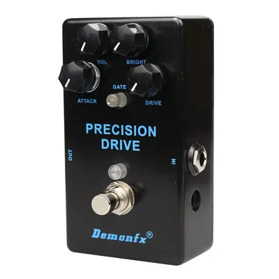 Demonfx High Quality Precision Drive Overdrive & Gate Pedal Guitar Effect Pedal Overdrive And