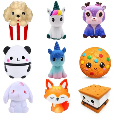 Jumbo Kawaii Galaxy Unicorn Squishy Cake Panda Bread Squishies Cream Scented Slow Rising Relieve
