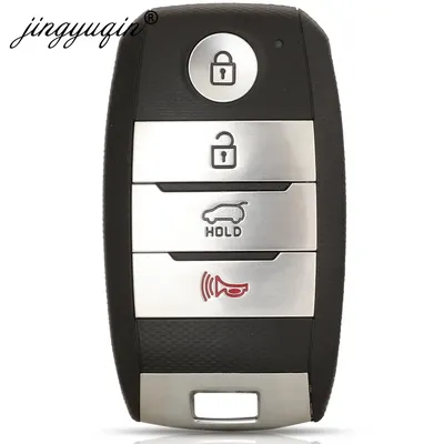 jingyuqin 4B Smart Remote Key Shell Cover For Kia Sportage Optima Sorento Niro LX EX Niro S Touring keyless Case Fob Replacement