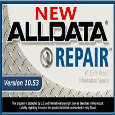 Latest Alldata Auto Repair Software All Data 10.53 For Cars And Trucks In 640gb HDD / D-Link remote