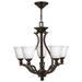 Bolla 24" Wide Bronze Chandelier by Hinkley Lighting