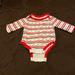 Nike One Pieces | Babynike Striped Swoosh Bodysuit Sz 3 Months | Color: Red/White | Size: 3mb