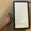 Gucci Accessories | Authentic Gucci Shoe Box With Gucci Shopping Bag | Color: White/Silver | Size: Os