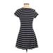 BDG Casual Dress - A-Line: Blue Print Dresses - Women's Size X-Small