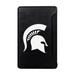 Black Michigan State Spartans Faux Leather Phone Wallet Sleeve