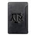 Black Texas A&M Aggies Debossed Faux Leather Phone Wallet Sleeve