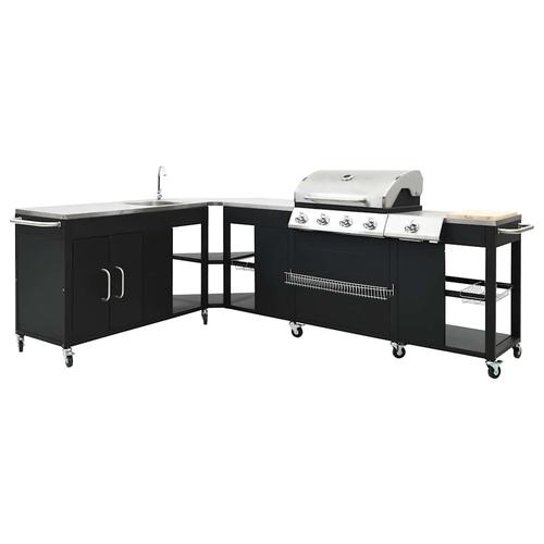vidaXL Gasgrill-Set 4+1 HOEK DE & AT Modell