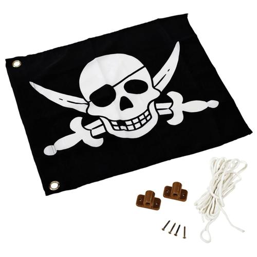 """AXI Piratenflagge Schwarz und Weiß 55x45 cm A507.012.00"""