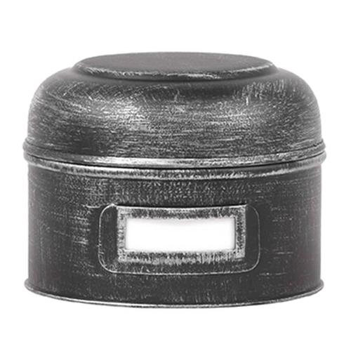 LABEL51 Aufbewahrungsbehälter 13x13x10 cm S Antik-Schwarz