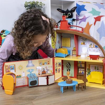 Bing Spielhaus-Set mit Spielzeugfiguren Mehrfarbig