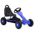 vidaXL Pedal Go-Kart mit Luftreifen Blau