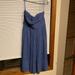 J. Crew Dresses | J. Crew Strapless Cocktail Bridesmaid Dress Blue Sz 6 New | Color: Blue | Size: 6