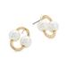 Kate Spade Jewelry | Kate Spade Nouveau Faux Pearl Stud Earrings | Color: Gold/White | Size: Os