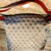 Dooney & Bourke Bags | Dooney Brown D&B Logo Signature Satchel Tote | Color: Brown/Tan | Size: Os