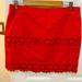 J. Crew Skirts | Euc Jcrew Red Lace Skirt | Color: Red | Size: 8