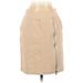 City DKNY Casual Skirt: Tan Solid Bottoms - Women's Size 2