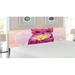 East Urban Home Cat King Panel Headboard Upholstered/Metal/Polyester in Pink | 78.6 H x 83 W x 3 D in | Wayfair ADC1DADEC0E1467F87DD84FE331AB39B