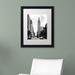 Trademark Fine Art Living in New York by Philippe Hugonnard Framed Photographic Print Canvas in Black/White | 20 H x 16 W x 0.5 D in | Wayfair