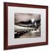 Trademark Fine Art 'NYC' by David Ayash Framed Photographic Print Canvas | 16 H x 20 W x 0.5 D in | Wayfair MA0517-W1620MF