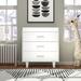 Child Craft Tremont 3 Drawer Changing Table Dresser Wood in White | 13 H x 22 W x 39 D in | Wayfair F04509.46