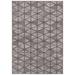 Gray 130 x 94 x 0.43 in Area Rug - Corrigan Studio® Isah Geometric Machine Woven Area Rug Polypropylene | 130 H x 94 W x 0.43 D in | Wayfair