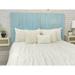 Rosalind Wheeler Leaner Style Panel Headboards Solid Wood Weathered Finish Wood in White/Blue | Twin | Wayfair 1E6D49FD0D9C4BC9A8BA228BC4AD610F