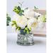 Primrue Roses Floral Arrangement in Vase Silk | 8 H x 8 W x 8 D in | Wayfair 1660AB5B36F246BEB0B6E9F08BC219C7