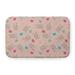 The Holiday Aisle® Brieya Bunnies & Eggs Bath Mat Polyester in Pink | 17" W x 24" L | Wayfair 0C24CCDCF4A544D8ABE36413F132EADF