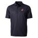 Men's Cutter & Buck Black Washington State Cougars Pike Double Dot Print Stretch Polo