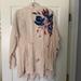 Free People Tops | Free People Women’s Shirt. Nwt. Light Pink With Floral Design. Size Medium. | Color: Pink | Size: M