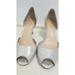 Kate Spade New York Shoes | Kate Spade New York Sage D'orsay Peep Toe Pumps Silver Women's Size 8.5 | Color: Silver | Size: 8.5