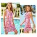 Lilly Pulitzer Dresses | Lilly Pulitzer Carlotta Stretch Shift Dress, Pink Fusion Rock House | Color: Pink | Size: 4