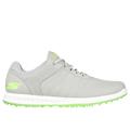 Skechers Men's GO GOLF Pivot Shoes | Size 10.0 Extra Wide | Gray/Lime | Textile/Synthetic