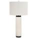 Safavieh Couture 29.5" Table Lamp Alabaster/Metal/Fabric in White | 29.5 H x 15 W x 15 D in | Wayfair CTL1029A