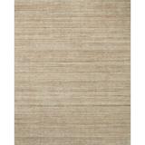 White 162 x 114 x 0.38 in Area Rug - Loloi Rugs Jamie Abstract Hand-Loomed Area Rug in Brown/Sand /Jute & Sisal | 162 H x 114 W x 0.38 D in | Wayfair