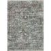 White 65 x 47 x 0.13 in Area Rug - Loloi Rugs Bonney Oriental Area Rug in Slate/Teal Polyester | 65 H x 47 W x 0.13 D in | Wayfair