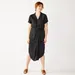 Petite Sonoma Goods For Life Midi Shirtdress, Women's, Size: Medium Petite, Black
