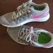 Nike Shoes | Nike Womens Flex Fury 2 Running Sneaker Size 8 | Color: Gray/Pink | Size: 8