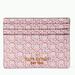 Kate Spade Bags | Kate Spade Small Slim Spade Light Pink Multi Link Card Holder. | Color: Black/Pink | Size: Os