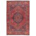 Blue 144 x 108 x 0.17 in Area Rug - Kate Lester + Jaipur Living Machine Washable Harman Oriental Power Loom Polyester Area Rug in Red/Polyester | Wayfair