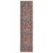 Blue 120 x 30 x 0.17 in Area Rug - Kate Lester + Jaipur Living Machine Washable Power Loom Performance Dark Red/Rug Polyester | Wayfair RUG152932