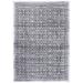 Gray 77 x 53 x 0.7 in Area Rug - Canora Grey Derlin 239 Area Rug In Charcoal/Ivory Polyester/Polypropylene | 77 H x 53 W x 0.7 D in | Wayfair