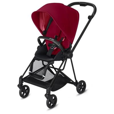 Cybex Mios 2 Complete Stroller - Matte Black/True Red