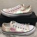 Converse Shoes | Converse Iridescent Sequins Sneakers | Color: Cream/White | Size: 7