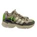 Adidas Shoes | Adidas Yung 96 Solar Green Running Sneakers Shoes Size 8 | Color: Gray/Green | Size: 8