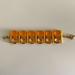 J. Crew Jewelry | J.Crew Amber Gold Bracelet | Color: Gold/Orange | Size: Os